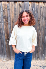 J.HOFFMAN'S Odessa Top- Sofft White