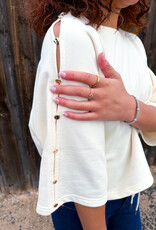 J.HOFFMAN'S Odessa Top- Sofft White