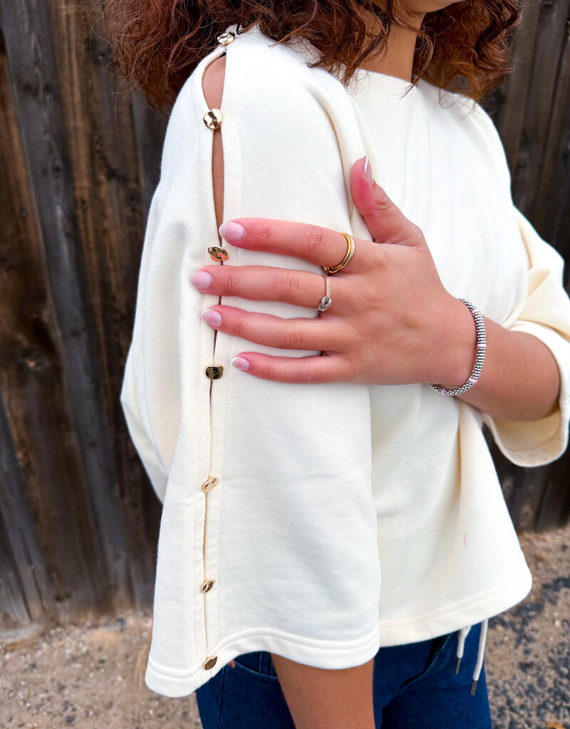 J.HOFFMAN'S Odessa Top- Sofft White