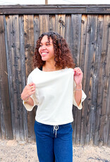 J.HOFFMAN'S Odessa Top- Sofft White