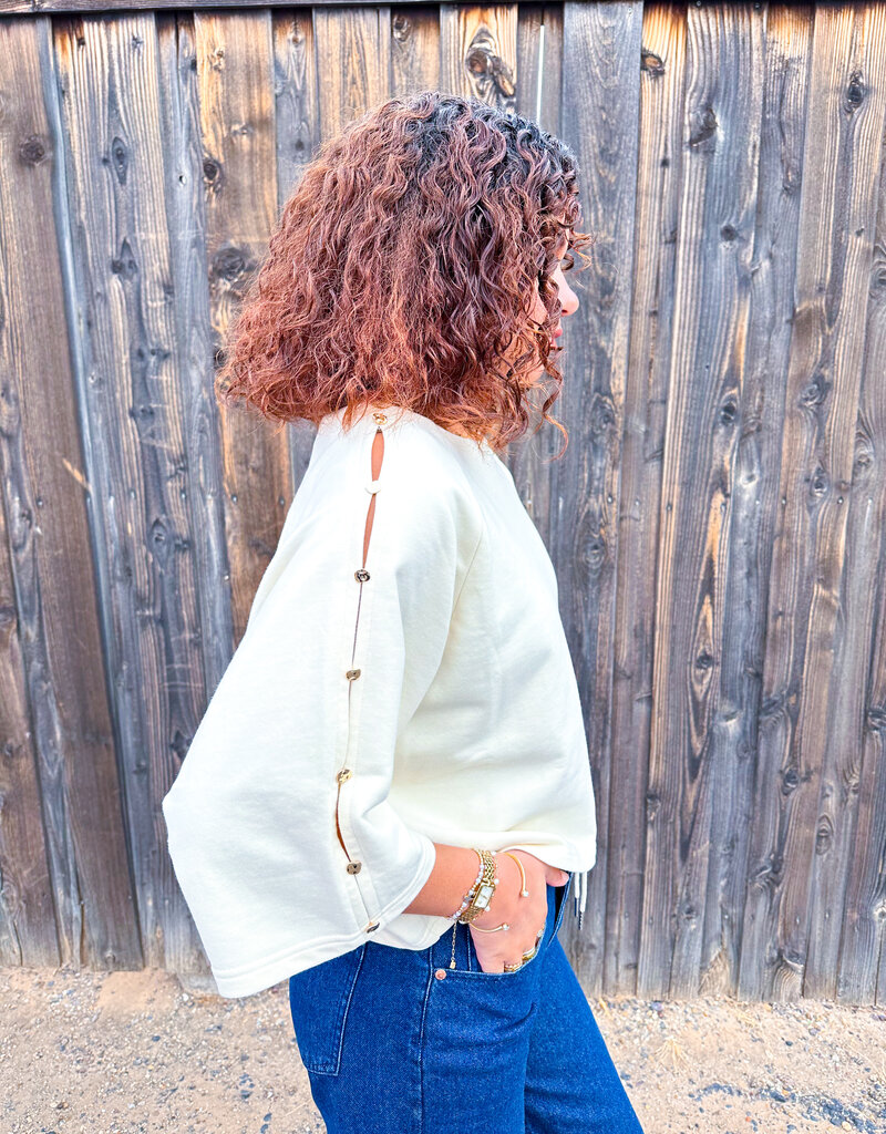 J.HOFFMAN'S Odessa Top- Sofft White