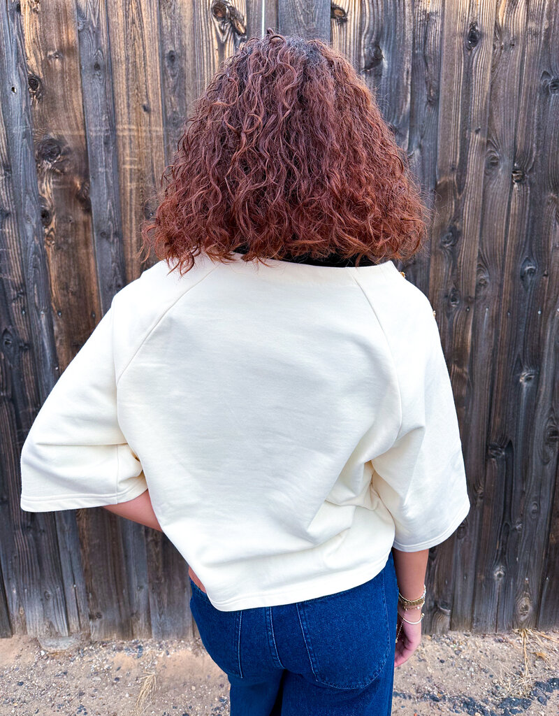 J.HOFFMAN'S Odessa Top- Sofft White