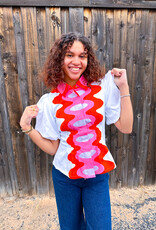 J.HOFFMAN'S Britt Top- Rosa