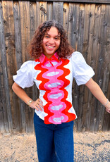 J.HOFFMAN'S Britt Top- Rosa