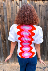 J.HOFFMAN'S Britt Top- Rosa