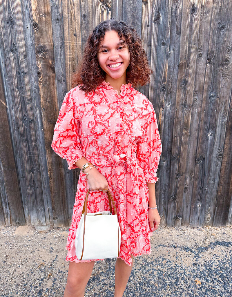 J.HOFFMAN'S Paisley Petal Dress