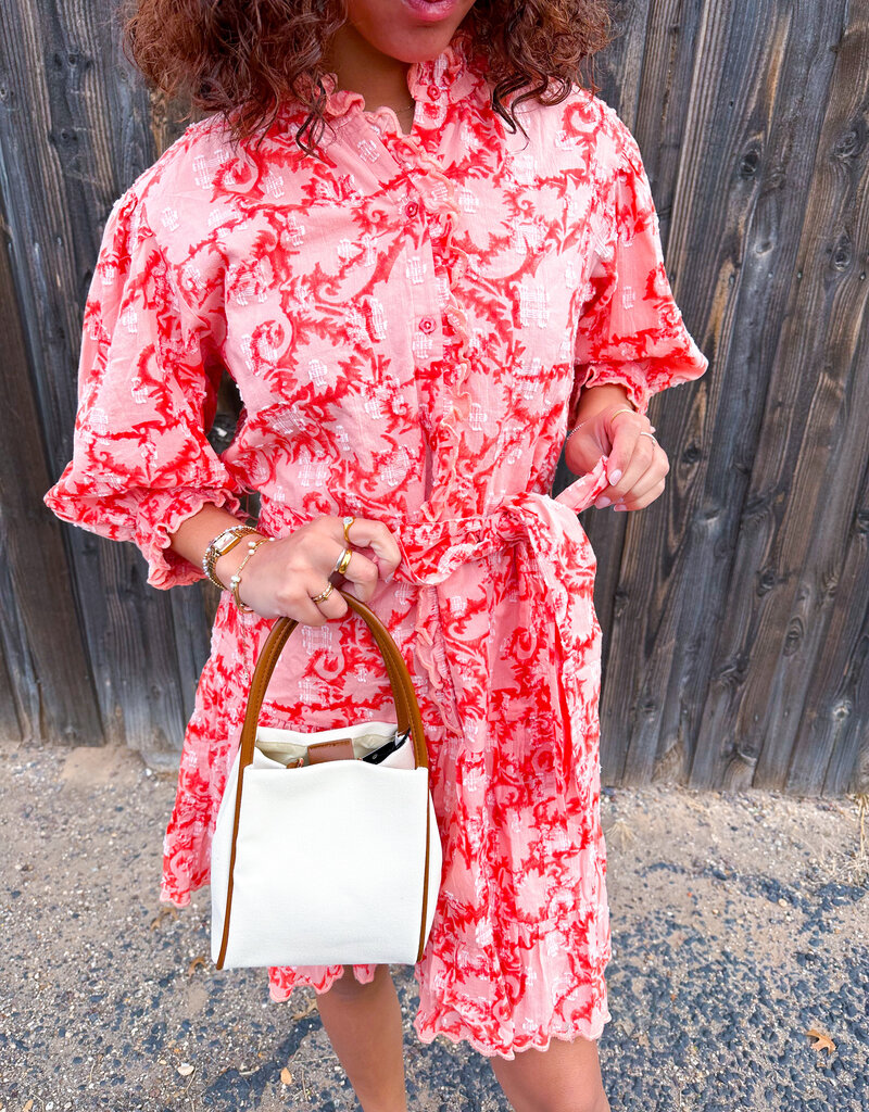 J.HOFFMAN'S Paisley Petal Dress