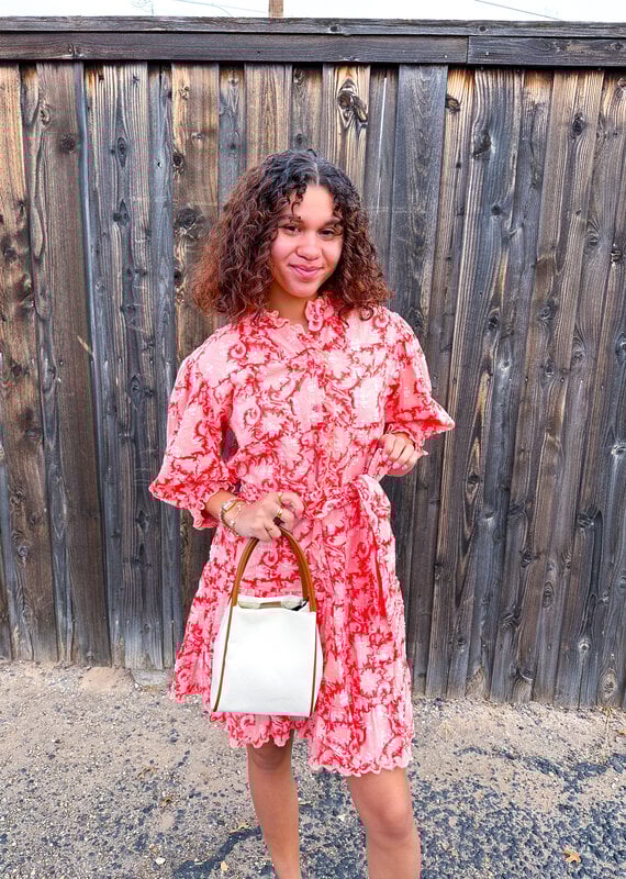 J.HOFFMAN'S Paisley Petal Dress