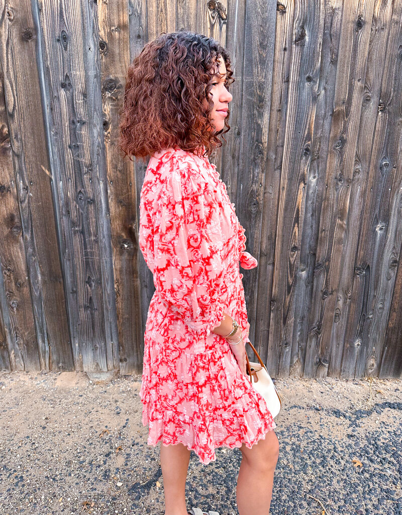 J.HOFFMAN'S Paisley Petal Dress