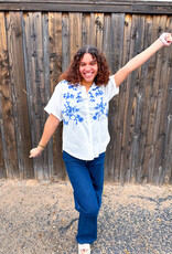 J.HOFFMAN'S Paula Top- Blue