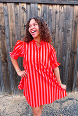 J.HOFFMAN'S Pleaser Dress- Coral