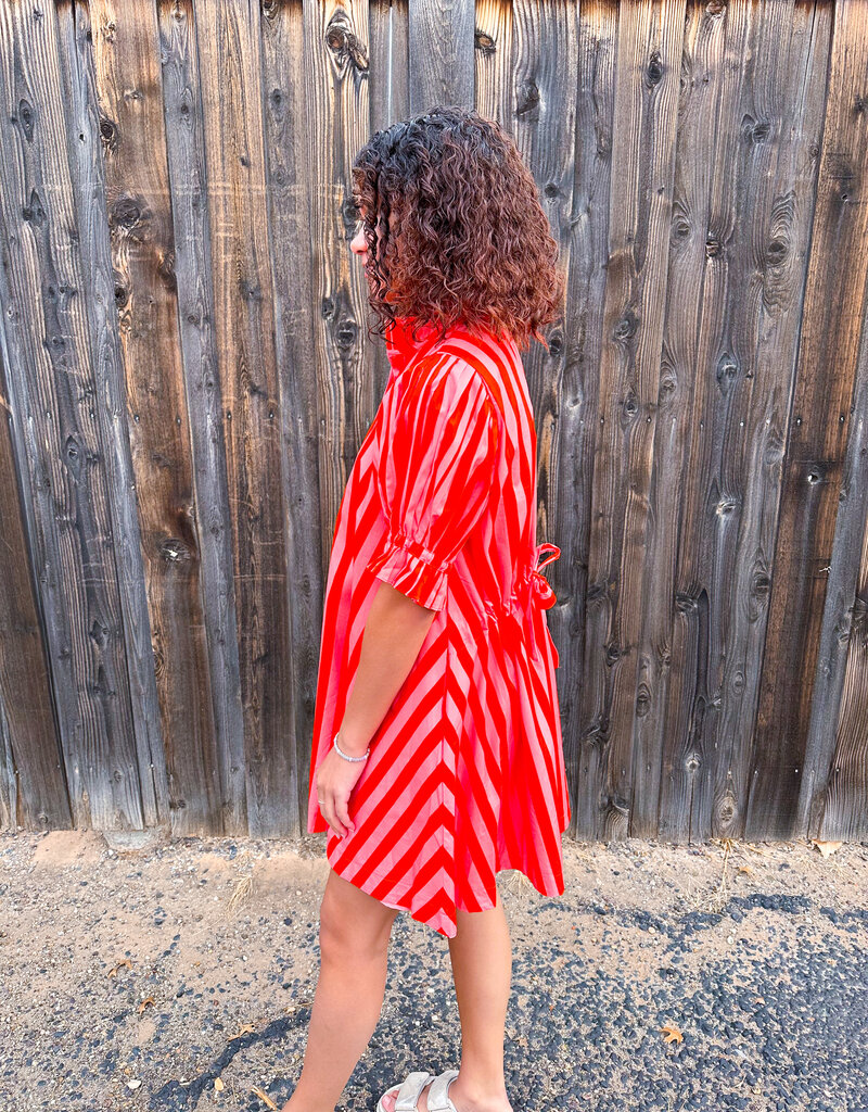 J.HOFFMAN'S Pleaser Dress- Coral