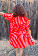 J.HOFFMAN'S Pleaser Dress- Coral