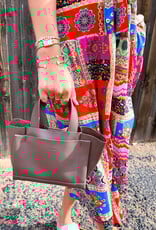 J.HOFFMAN'S Ella Mini Tote Taupe