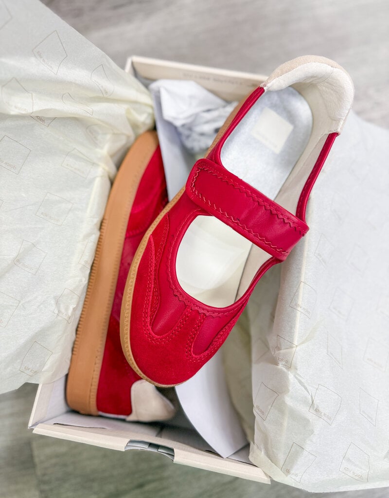 J.HOFFMAN'S Nanet- Crimson Leather