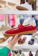 J.HOFFMAN'S Nanet- Crimson Leather