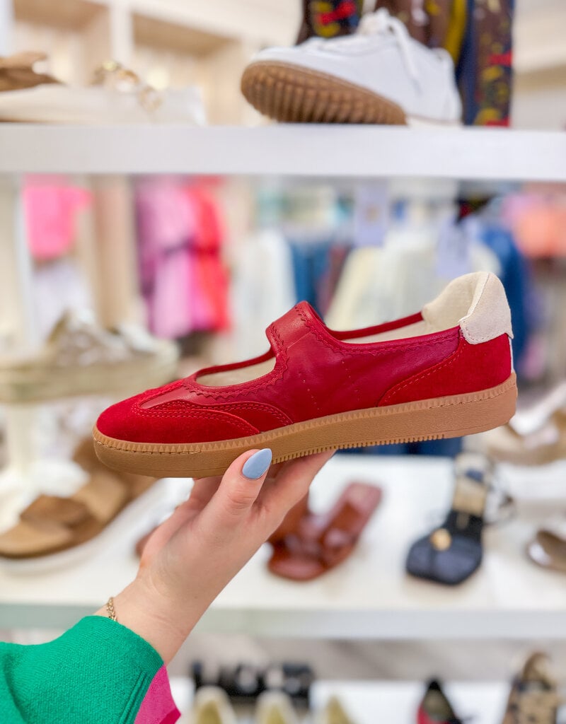 J.HOFFMAN'S Nanet- Crimson Leather