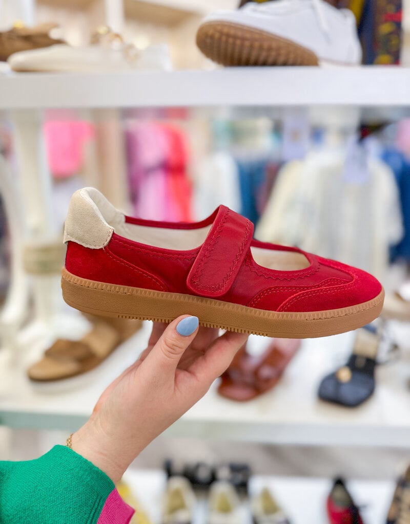 J.HOFFMAN'S Nanet- Crimson Leather