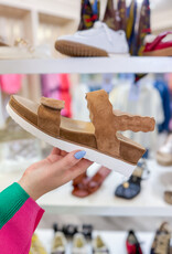 J.HOFFMAN'S Ulani Sandal- Cuoio Suede