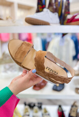 J.HOFFMAN'S Ulani Sandal- Cuoio Suede