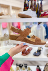 J.HOFFMAN'S Ulani Sandal- Cuoio Suede