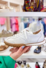 J.HOFFMAN'S Peak Sneaker- White Glove Nappa