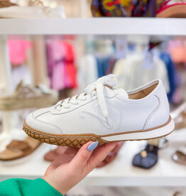 J.HOFFMAN'S Peak Sneaker- White Glove Nappa