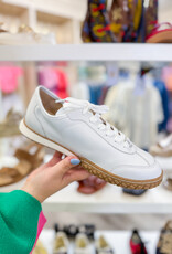 J.HOFFMAN'S Peak Sneaker- White Glove Nappa