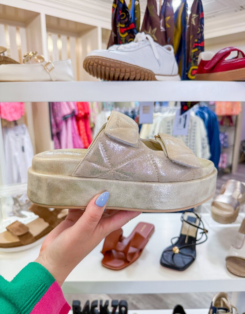 J.HOFFMAN'S Yvonne Sandal- Sand