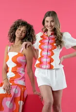 J.HOFFMAN'S Britt Top- Rosa