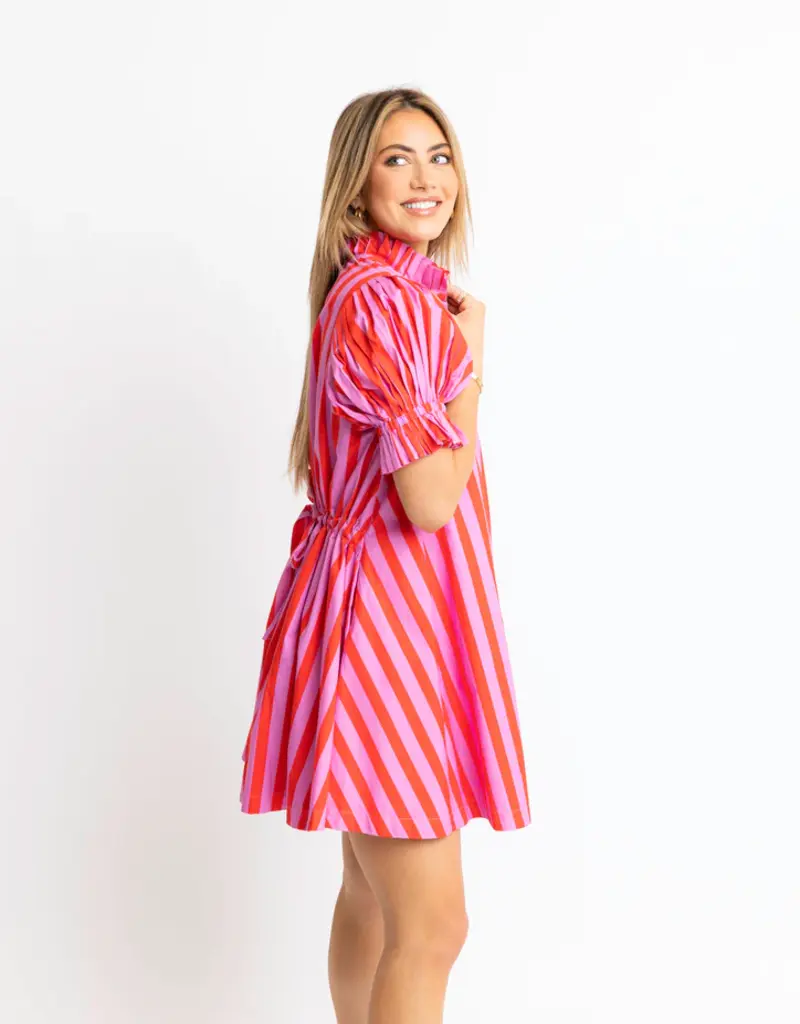 J.HOFFMAN'S Pleaser Dress- Coral