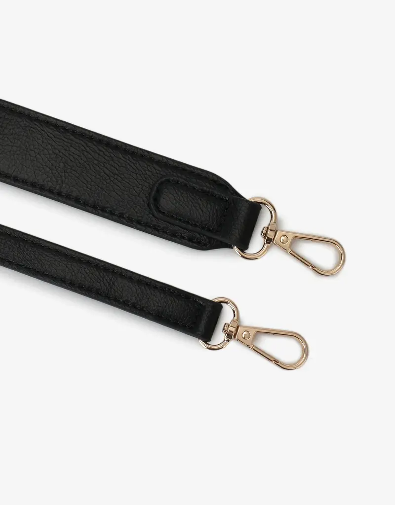 J.HOFFMAN'S Hollace Mini Tote Canvas Contrast Black