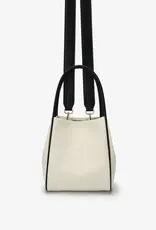 J.HOFFMAN'S Hollace Mini Tote Canvas Contrast Black