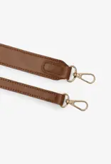 J.HOFFMAN'S Hollace Mini Tote Canvas Contrast Brown