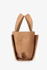 J.HOFFMAN'S Ella Mini Tote Camel Faux Suede