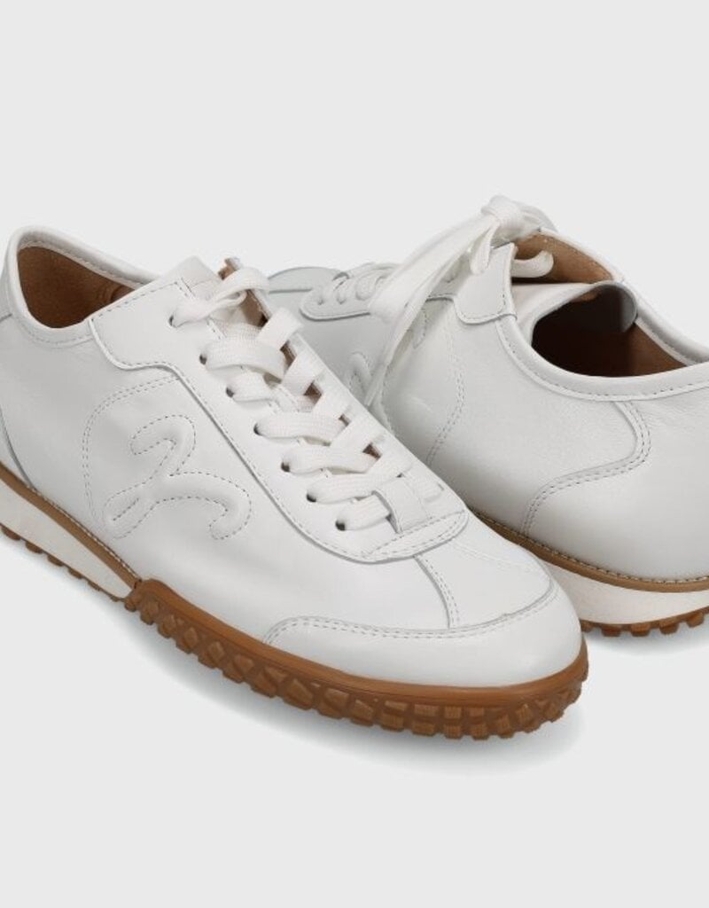 J.HOFFMAN'S Peak Sneaker- White Glove Nappa