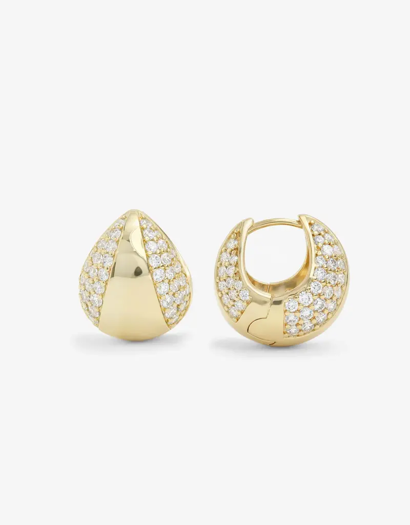 J.HOFFMAN'S Norah Split Pavé Earrings