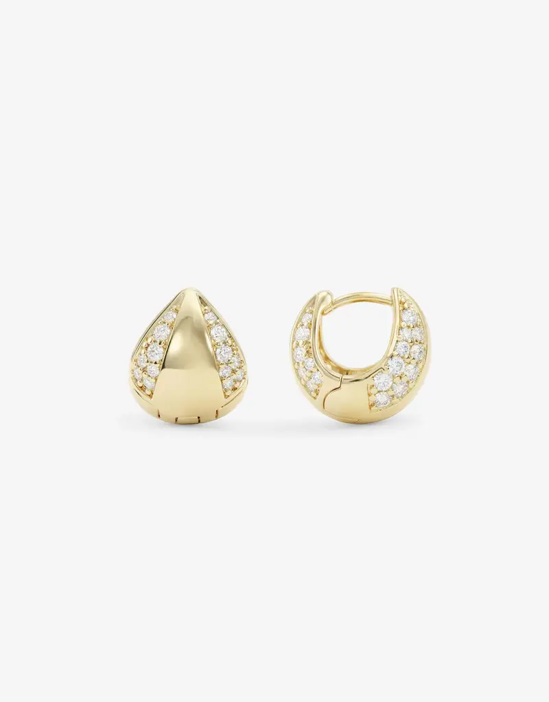 J.HOFFMAN'S Lil Norah Split Pavé Earrings