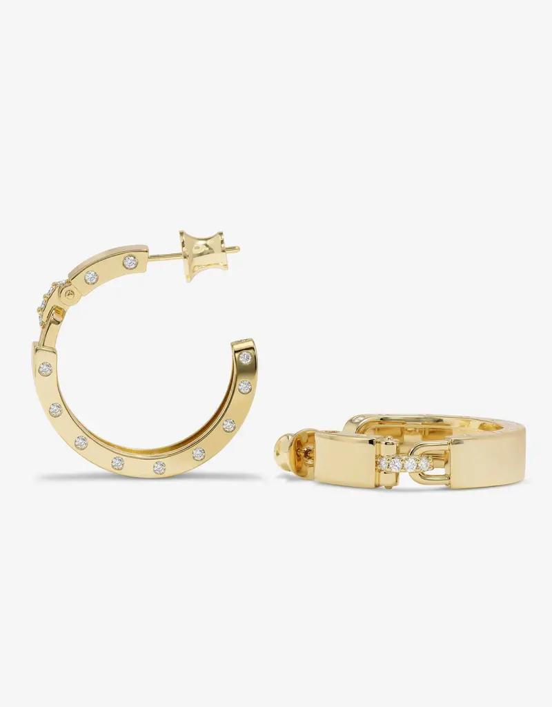 J.HOFFMAN'S Ashley Lock Hoop 1"