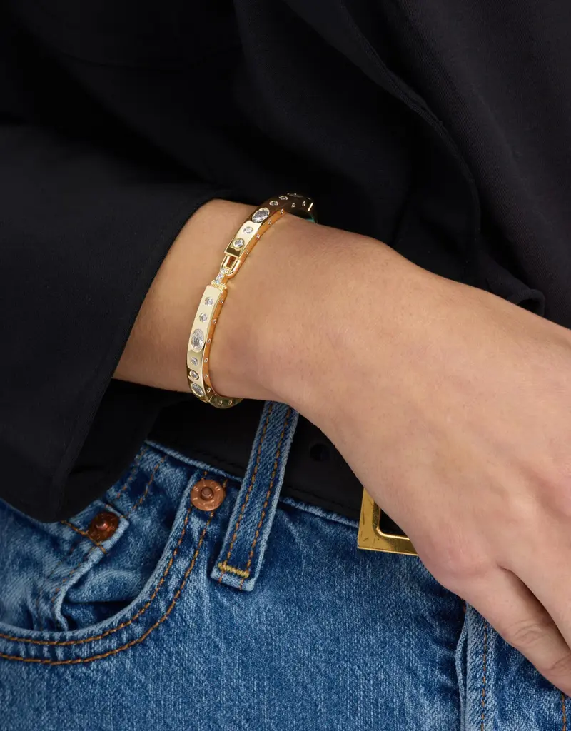 J.HOFFMAN'S Ashley Sunset Lock Cuff 6mm