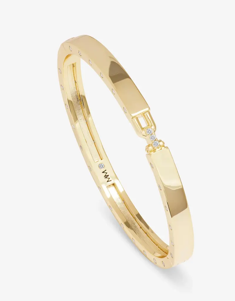 J.HOFFMAN'S Ashley Lock Cuff 6mm