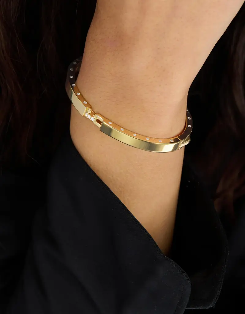 J.HOFFMAN'S Ashley Lock Cuff 6mm