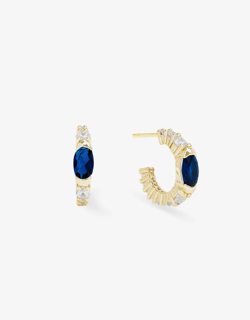 J.HOFFMAN'S Maven Huggies in Blue Sapphire