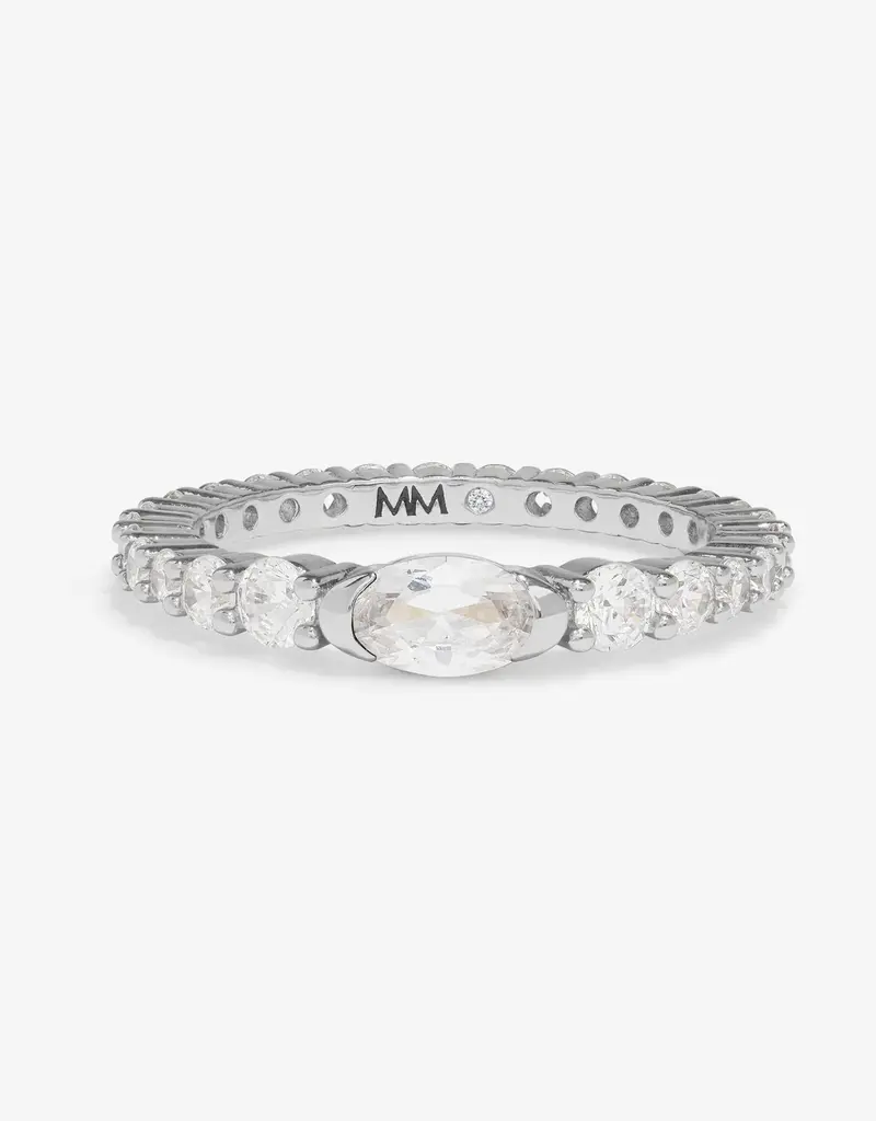J.HOFFMAN'S Maven Ring in White