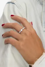 J.HOFFMAN'S Shes So Extra Ring- White