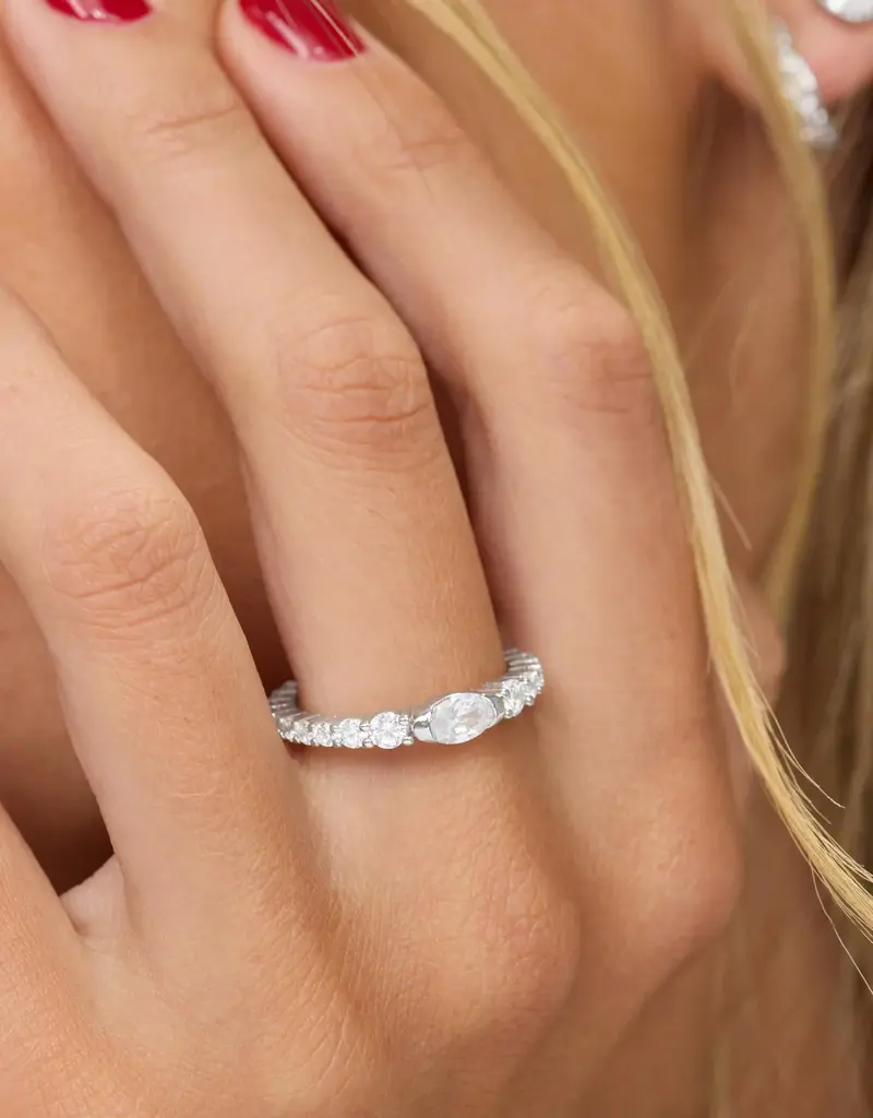 J.HOFFMAN'S Maven Ring in White