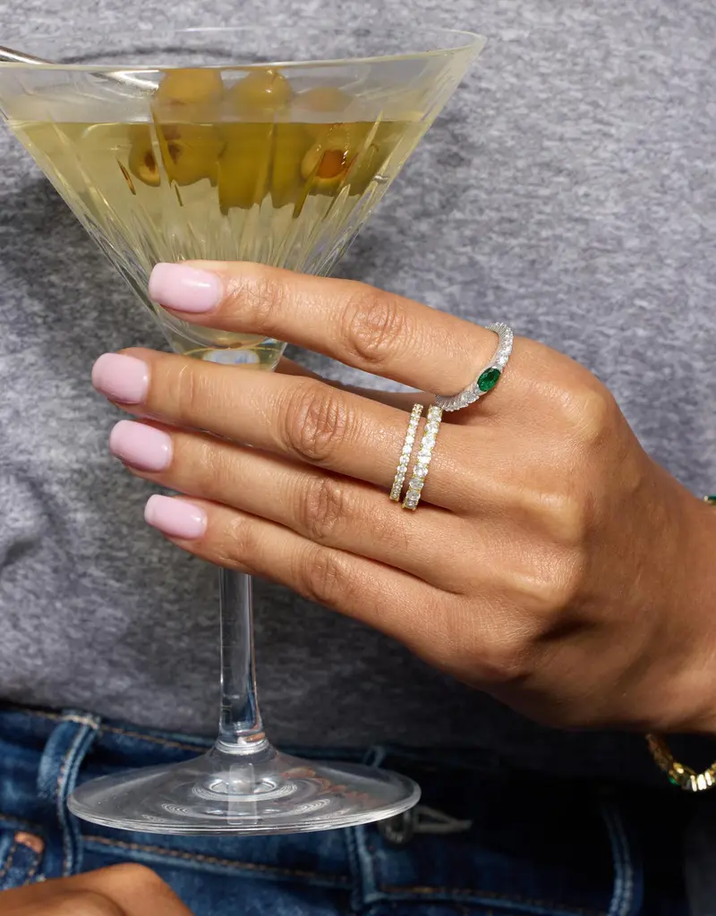 J.HOFFMAN'S Maven Ring in White