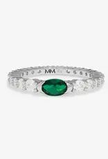 J.HOFFMAN'S Shes So Extra Ring- Emerald