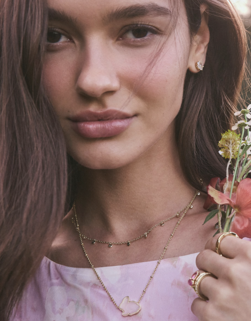 KENDRA SCOTT Bunny Short Pendant Necklace