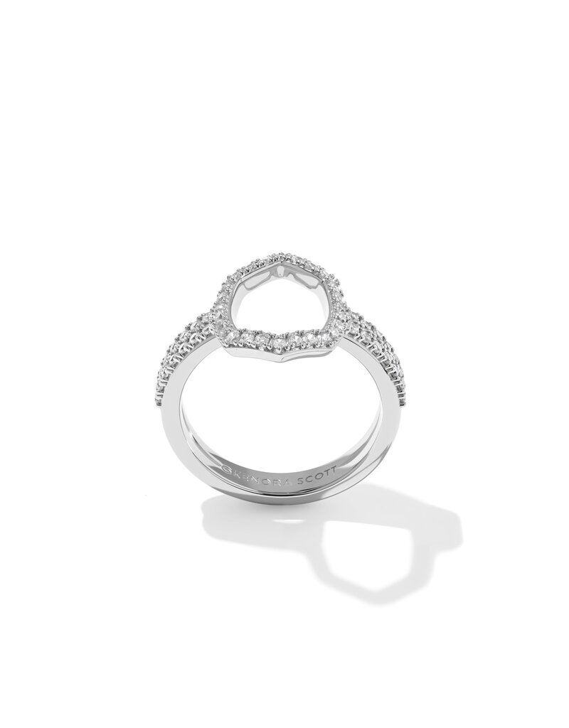 KENDRA SCOTT Daphne Pave Cocktail Ring